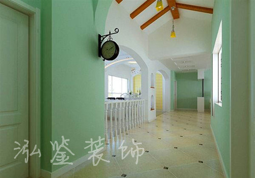 田園風(fēng)格玄關(guān)鞋柜設(shè)計(jì)